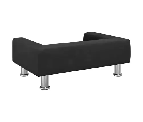 Gulta Suņiem, Melna, 70X45X26,5 Cm, Samts Vidaxl