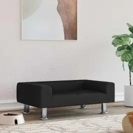 Päevavoodi, Must, 70X45X26,5 cm Samet