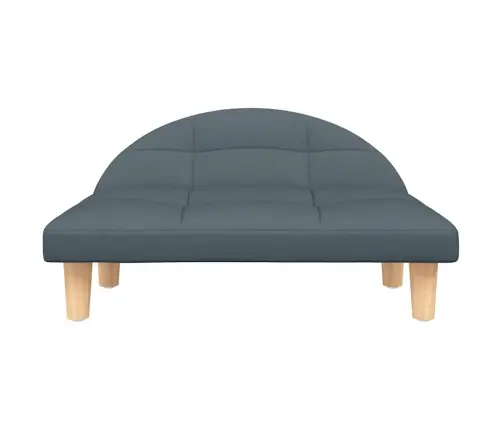 Lova Šunims, Tamsiai Pilkos Spalvos, 70X52X30cm Audinys