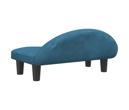 Päevavoodi, Sinine, 70X52X30 cm Samet