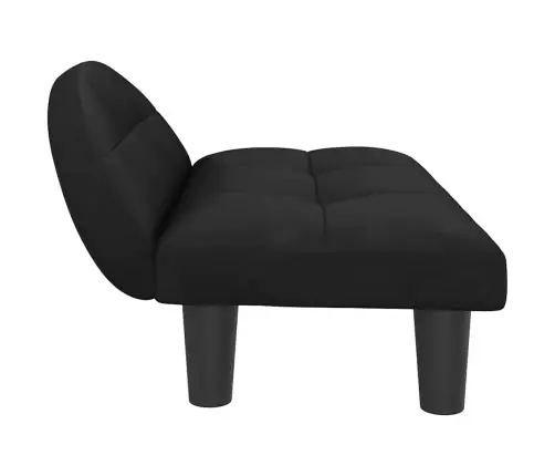 Gulta Suņiem, Melna, 70X52X30 Cm, Samts Vidaxl