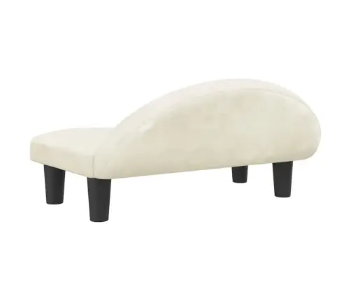 Gulta Suņiem, Krēmkrāsas, 70X52X30 Cm, Samts Vidaxl