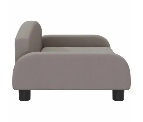 Gulta Suņiem, Pelēkbrūna, 70X45X30 Cm, Audums Vidaxl