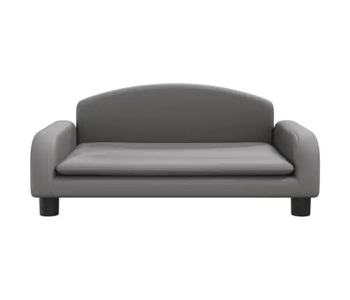 Gulta Suņiem, Pelēka, 70X45X30 Cm, Mākslīgā Āda Vidaxl Gulta Suņiem, Pelēka, 70X45X30 Cm, Mākslīgā Āda Vidaxl