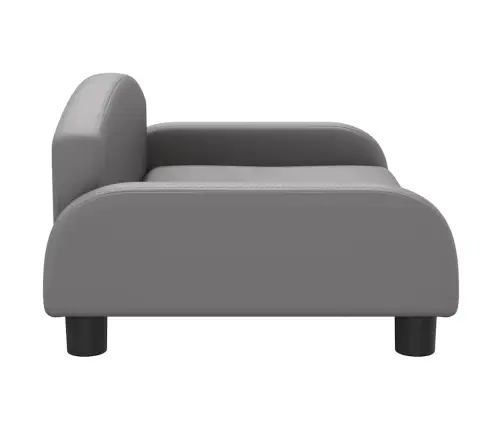 Gulta Suņiem, Pelēka, 70X45X30 Cm, Mākslīgā Āda Vidaxl Gulta Suņiem, Pelēka, 70X45X30 Cm, Mākslīgā Āda Vidaxl