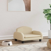 Gulta Suņiem, Bēša, 50X40X30 Cm, Audums Vidaxl