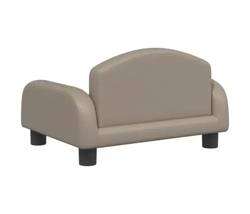 Lova Šunims, Kapučino Spalvos, 50X40X30cm Dirbtinė Oda