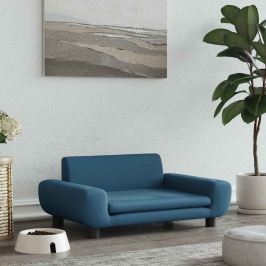 Päevavoodi, Sinine, 70 X 45 X 33 cm Samet