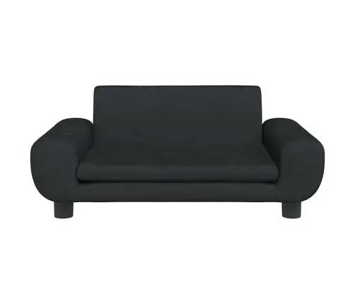 Gulta Suņiem, Melna, 70X45X30 Cm, Samts Vidaxl