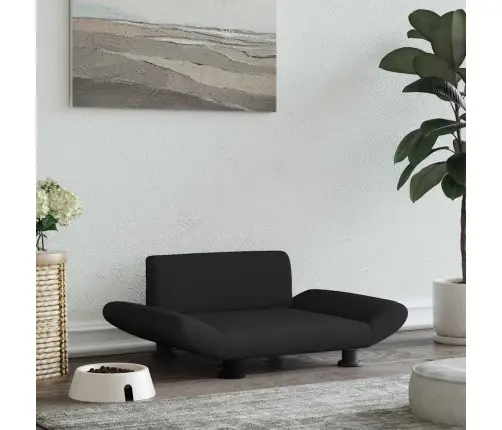 Lova Šunims, Juodos Spalvos, 70X45X28 cm Audinys