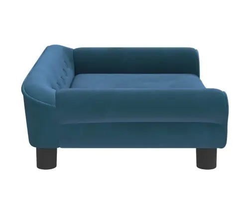 Päevavoodi, Sinine, 70 X 48 X 22 cm Samet