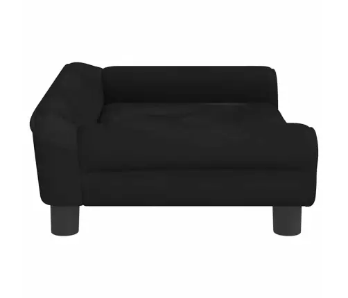 Päevavoodi, Must, 70 X 48 X 22 cm Samet