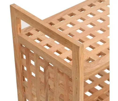 Apavu Plaukts Ar Atvilktni, 70X27X81 Cm, Valrieksta Masīvkoks Vidaxl