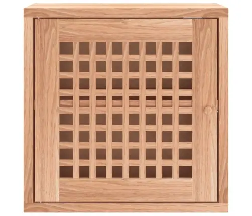 Sienas Plaukts, 42X18X42 Cm, Valrieksta Masīvkoks Vidaxl