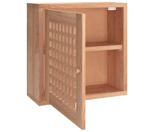 Sienas Plaukts, 42X18X42 Cm, Valrieksta Masīvkoks Vidaxl