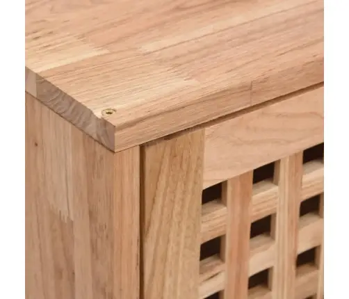 Sienas Plaukts, 42X18X42 Cm, Valrieksta Masīvkoks Vidaxl