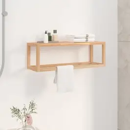 Rankšluosčių Kabykla, 60X20X20cm Riešutmedžio Medienos Masyvas