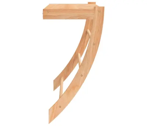 Rätikuriiul, 60 X 25,5 X 49 cm Pähkel