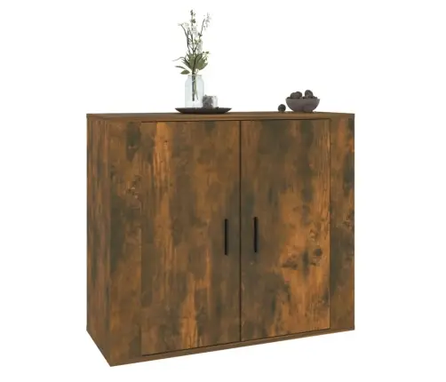 Kumode, Ozolkoka Krāsa, 80X33X70 Cm, Inženierijas Koks Vidaxl