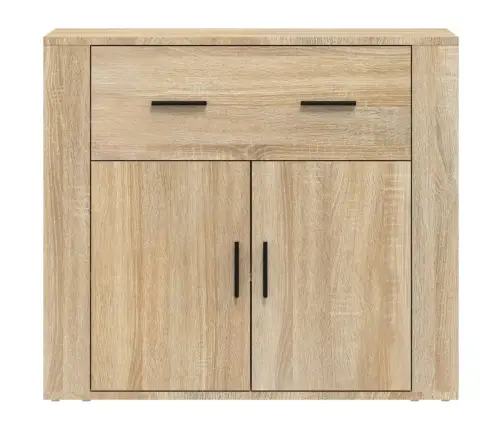 Kumode, Ozolkoka Krāsa, 80X33X70 Cm, Inženierijas Koks Vidaxl