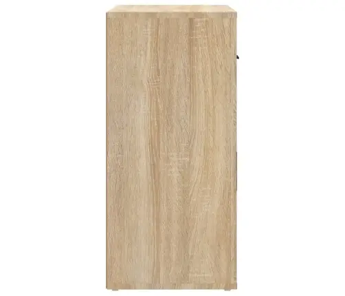 Kumode, Ozolkoka Krāsa, 80X33X70 Cm, Inženierijas Koks Vidaxl