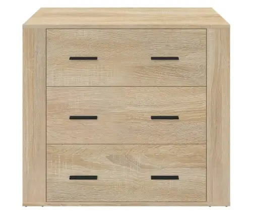 Puhvetkapp, Sonoma Tamm, 80 X 33 X 70 cm Tehispuit