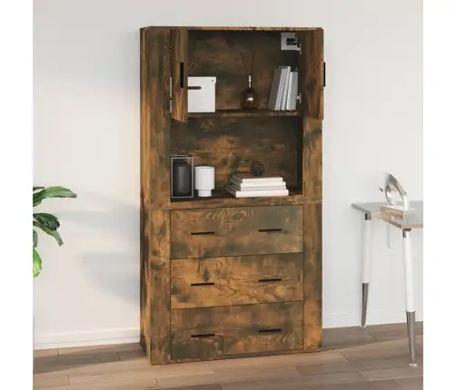 Seinakapp, Suitsutatud Tamm, 80X33X80 cm Tehispuit