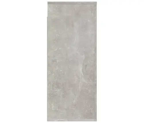 Sieninė Spintelė, Betono Pilka, 80X33X80cm Apdirbta Mediena