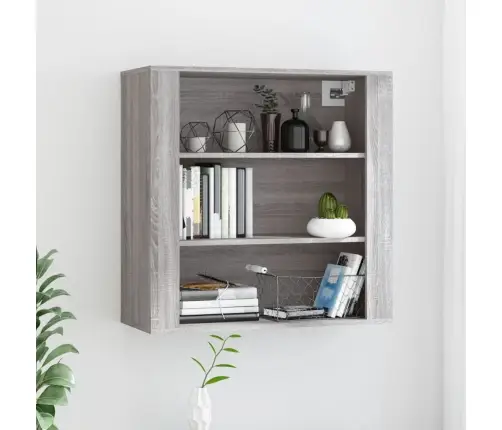 Seinakapp, Hall Sonoma Tamm, 80X33X80 cm Tehispuit