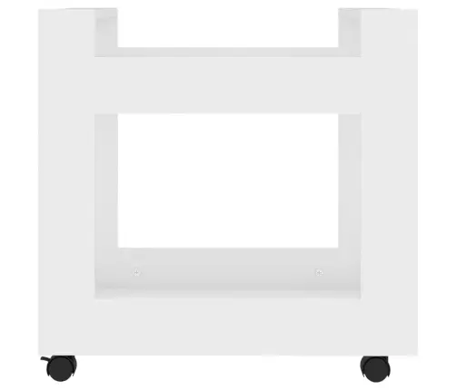 Lauakäru Valge 60X45X60 Cm Tehispuit