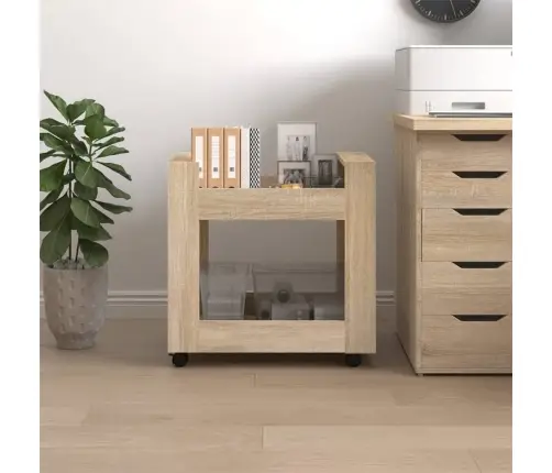 Rašomojo Stalo Lentyna Su Ratukais, Ąžuolo, 60X45X60cm Mediena