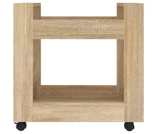 Rašomojo Stalo Lentyna Su Ratukais, Ąžuolo, 60X45X60cm Mediena