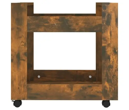 Rašomojo Stalo Lentyna, Dūminio Ąžuolo, 60X45X60cm Mediena