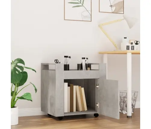 Lauakäru Betoonhall 60X45X60 Cm Tehispuit