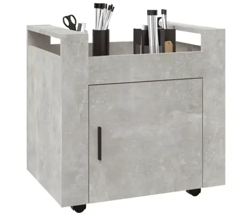 Lauakäru Betoonhall 60X45X60 Cm Tehispuit