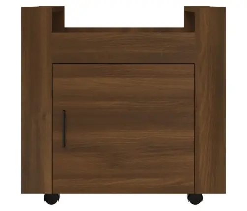 Rašomojo Stalo Lentyna, Ruda Ąžuolo, 60X45X60cm Mediena