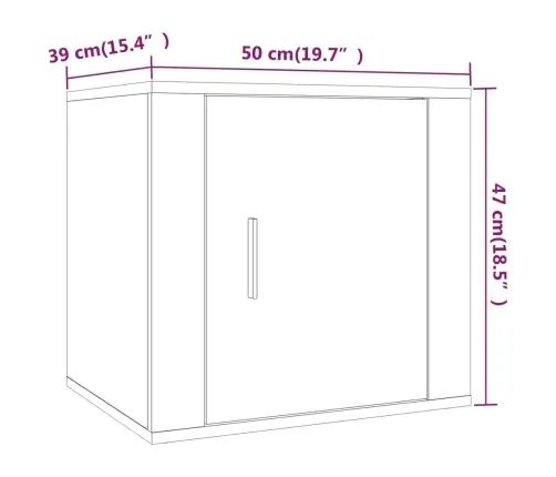Öökapp, Kõrgläikega Valge, 50 X 39 X 47 Cm