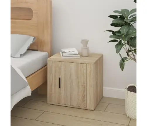 Naktsskapīši, 2 Gab., Ozolkoka Krāsa, 50X39X47 Cm Vidaxl