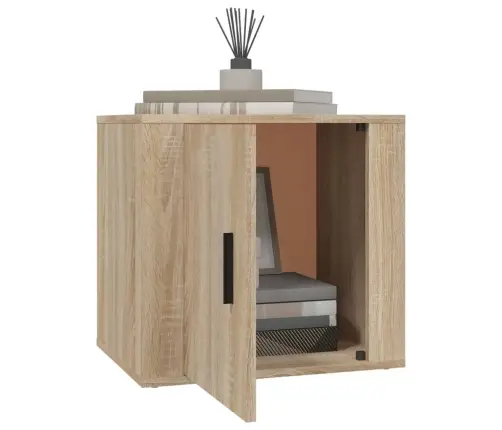 Naktsskapīši, 2 Gab., Ozolkoka Krāsa, 50X39X47 Cm Vidaxl