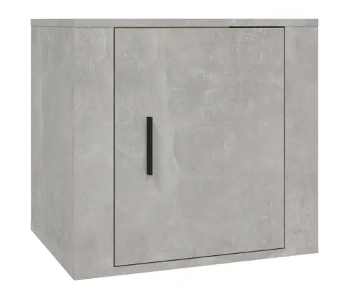 Naktsskapīši, 2 Gab., Betona Pelēki, 50X39X47 Cm Vidaxl