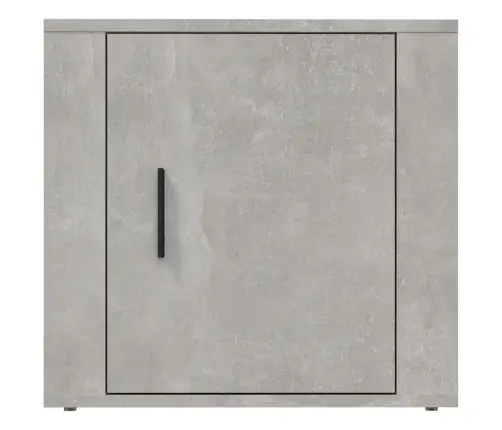 Naktsskapīši, 2 Gab., Betona Pelēki, 50X39X47 Cm Vidaxl