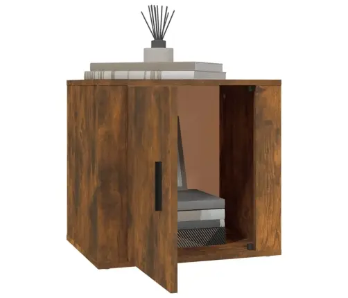 Öökapid 2 Tk, Suitsutatud Tamm, 50 X 39 X 47 Cm