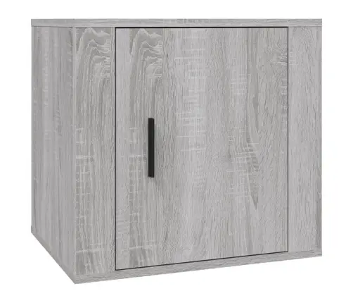 Naktsskapīši, 2 Gab., Pelēka Ozolkoka Krāsa, 50X39X47 Cm Vidaxl