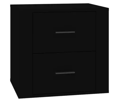 Naktsskapītis, Melns, 50X39X47 Cm Vidaxl