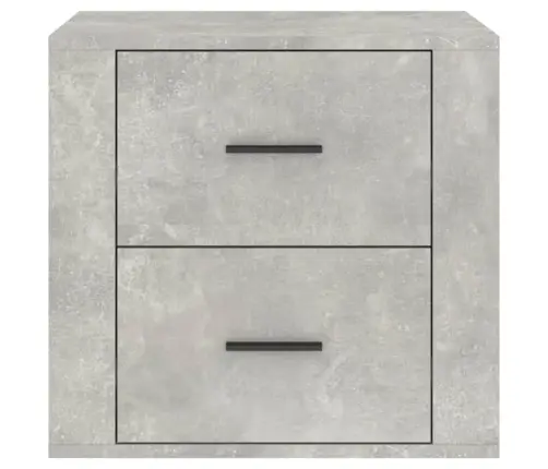 Naktsskapītis, Betona Pelēks, 50X39X47 Cm Vidaxl