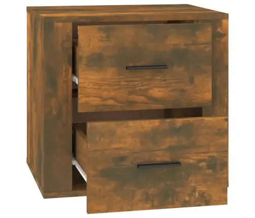 Naktinė Spintelė, Dūminio Ąžuolo Spalvos, 50X39X47Cm