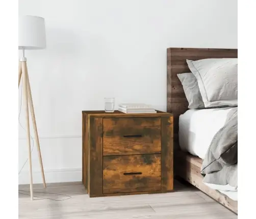 Naktinė Spintelė, Dūminio Ąžuolo Spalvos, 50X39X47Cm