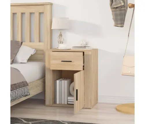 Naktsskapītis, Ozola Krāsa, 50X36X60 Cm, Inženierijas Koks Vidaxl Naktsskapītis, Ozola Krāsa, 50X36X60 Cm, Inženierijas Koks Vidaxl