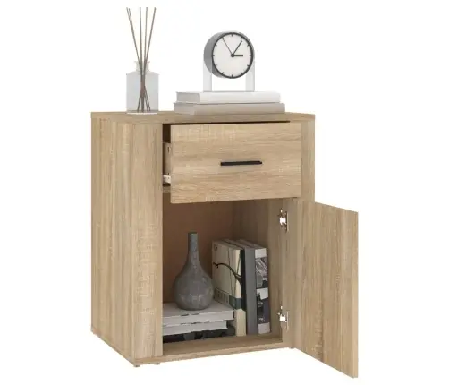 Naktsskapītis, Ozola Krāsa, 50X36X60 Cm, Inženierijas Koks Vidaxl Naktsskapītis, Ozola Krāsa, 50X36X60 Cm, Inženierijas Koks Vidaxl