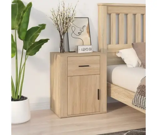 Naktsskapītis, Ozola Krāsa, 50X36X60 Cm, Inženierijas Koks Vidaxl Naktsskapītis, Ozola Krāsa, 50X36X60 Cm, Inženierijas Koks Vidaxl